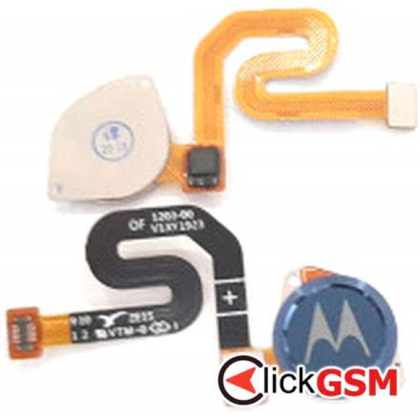 Piesa Buton Amprenta Pentru Motorola Moto G7 Play Blue 31cb