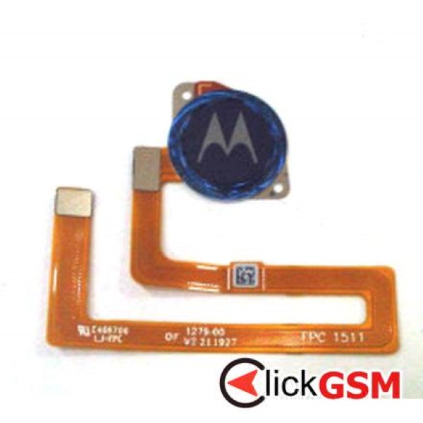 Piesa Piesa Buton Amprenta Pentru Motorola Moto G8 Play Blue 31hj