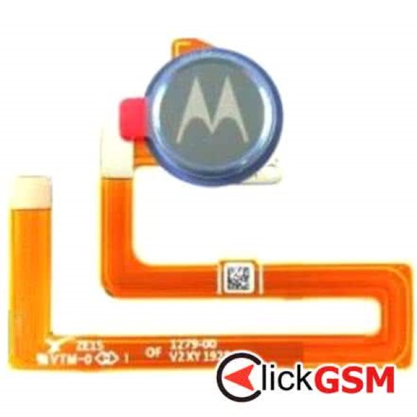 Piesa Buton Amprenta Pentru Motorola One Macro Albastru 1ghb