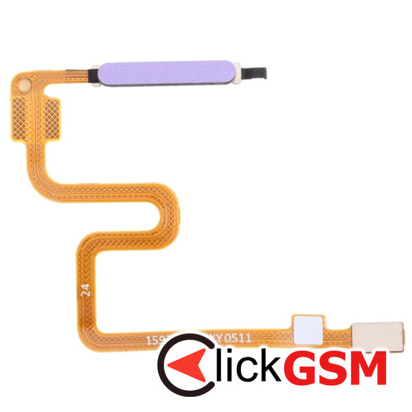 Piesa Buton Amprenta Purple Xiaomi Redmi Note 9 5g 1yvd