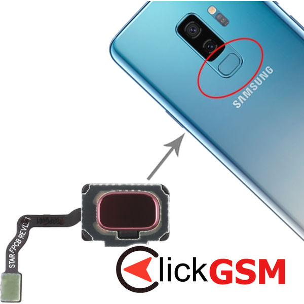 Piesa Buton Amprenta Red Samsung Galaxy S9 4bg9