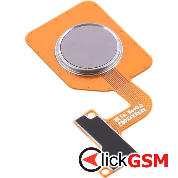 Piesa Buton Amprenta Silver Lg G8s Thinq 26gr