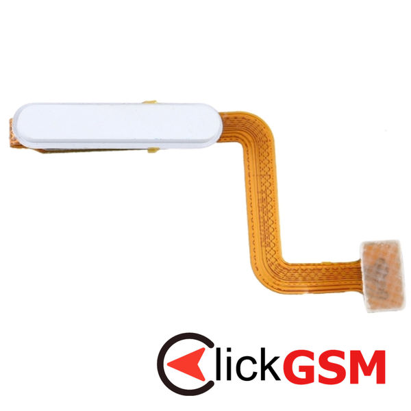 Piesa Piesa Buton Amprenta White Samsung Galaxy M51 4bfq