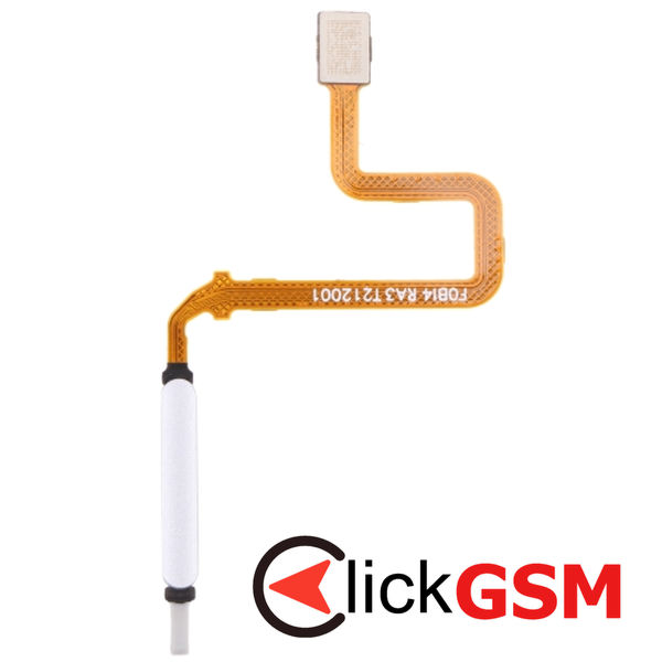 Piesa Buton Amprenta White Xiaomi Redmi Note 10 Pro 5g 2v1o