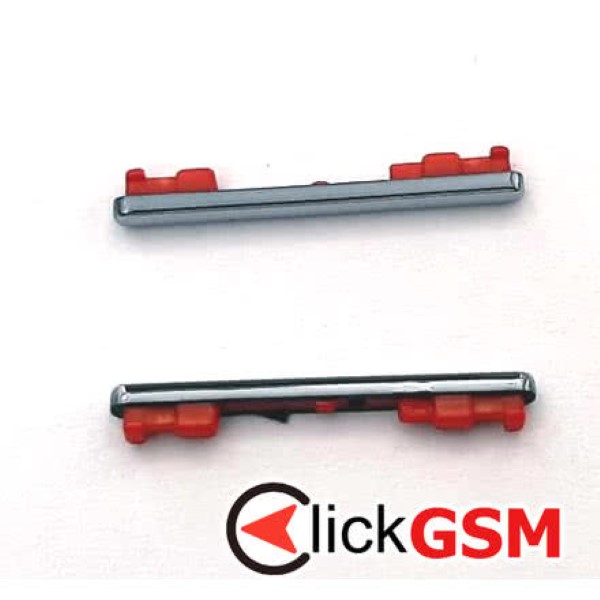 Piesa Piesa Buton Lateral Alb Xiaomi Redmi Note 10 39ud