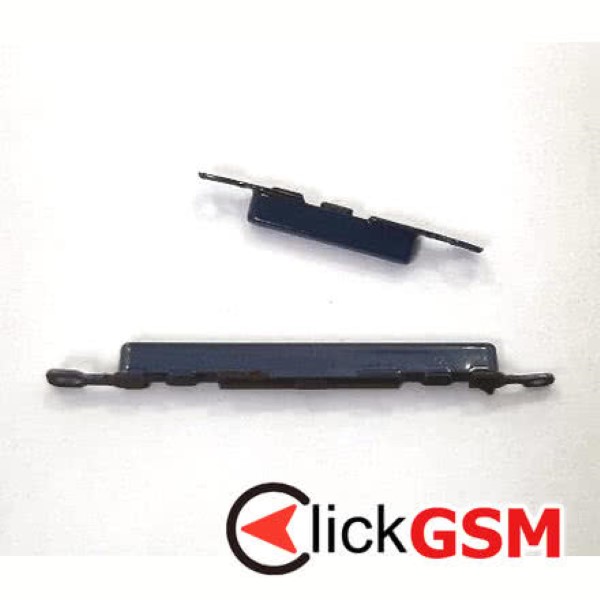 Piesa Piesa Buton Lateral Albastru Xiaomi Redmi Note 9 3aet