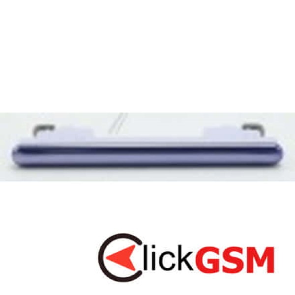 Piesa Buton Lateral Cu Butoane Volum Pentru Samsung Galaxy A52 Violet 16m1