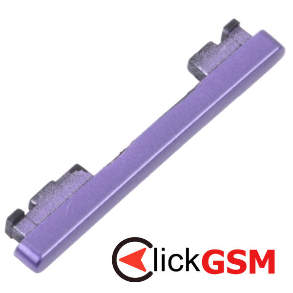 Piesa Piesa Buton Lateral Cu Butoane Volum Purple Xiaomi Redmi Note 9 5g 1yh9