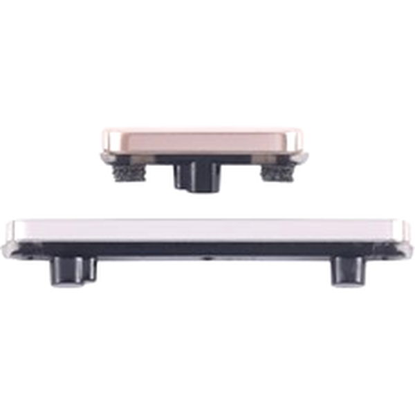 Buton Lateral cu Buton Pornire, Butoane Volum Auriu Google Pixel 8 Pro · For Google Pixel 8 Pro Side Buttons Set (Mute+Power+Volume Buttons) (Without Logo) - Gold