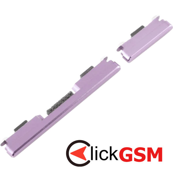 Piesa Piesa Buton Lateral Cu Buton Pornire Si Butoane Volum Purple Xiaomi Mi 9 42x4