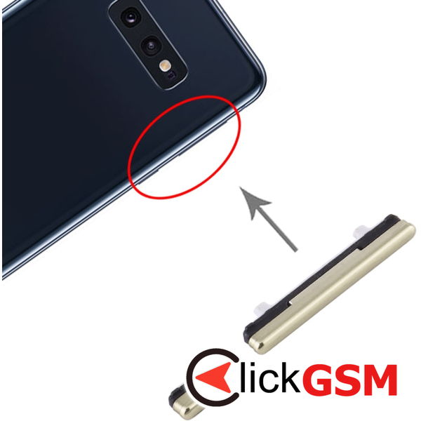 Piesa Piesa Buton Lateral Cu Buton Pornire Si Butoane Volum Samsung Galaxy S10e 4cz9