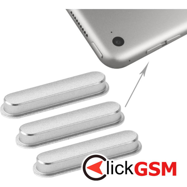 Piesa Piesa Buton Lateral Gri Apple Ipad Air 2 2aln