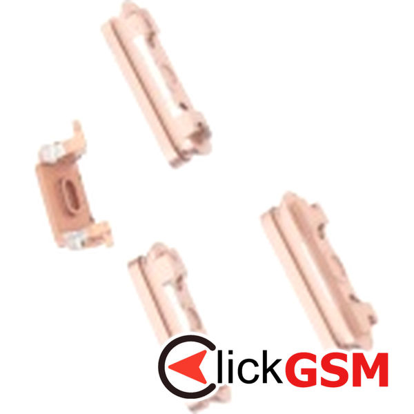 Piesa Piesa Buton Lateral Roz Auriu Apple Iphone 6s Plus 9c9