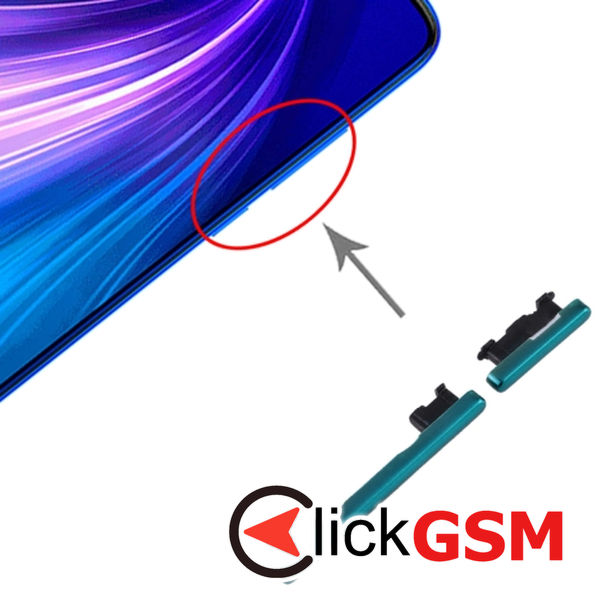 Piesa Buton Lateral Xiaomi Redmi Note 8 4p83