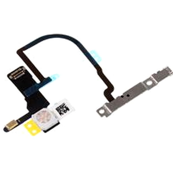 Apple iPhone XS · Power On/Off Flex Cable with Metal Plate for iPhone XS 5.8 inch/XS Max 6.5 inch