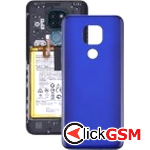 Piesa Capac Spate Albastru Motorola Moto G9 Play X4o