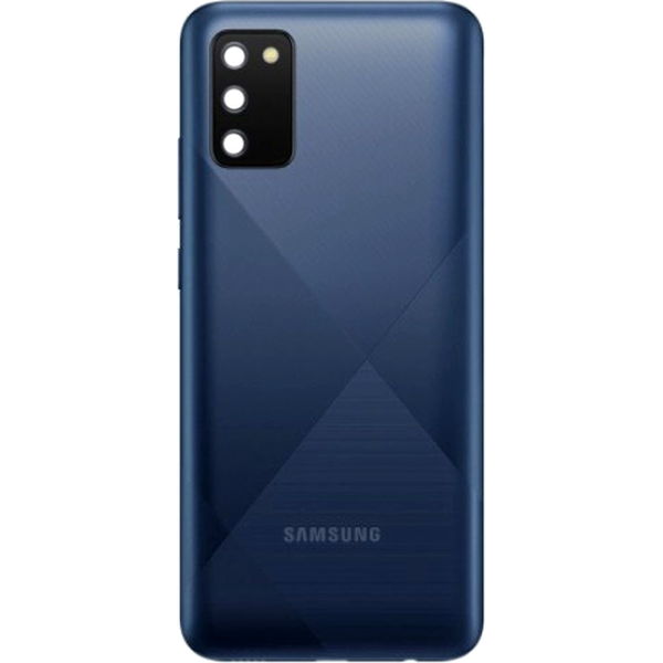 Samsung Galaxy A02s · Spate telefon: Capac baterie Samsung A02s F, Albastru