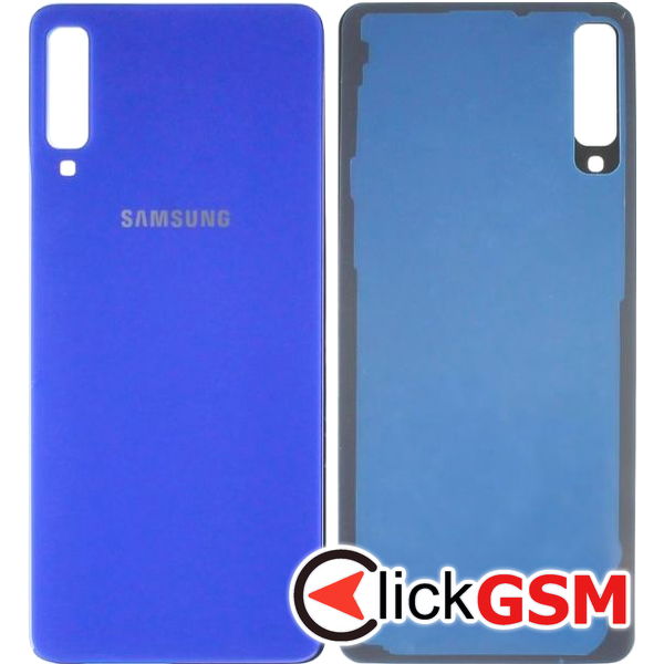 Piesa Piesa Capac Spate Albastru Samsung Galaxy A7 2018 45bu