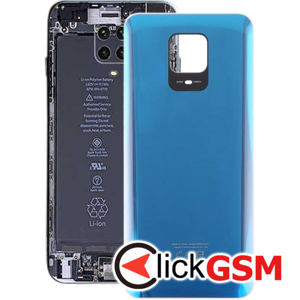 Piesa Capac Spate Albastru Xiaomi Redmi Note 9 Pro 2v59