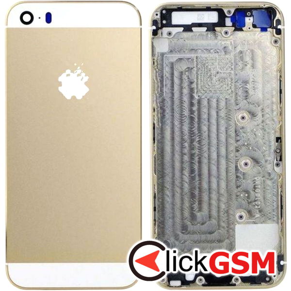 Piesa Piesa Capac Spate Auriu Apple Iphone 5s 463r