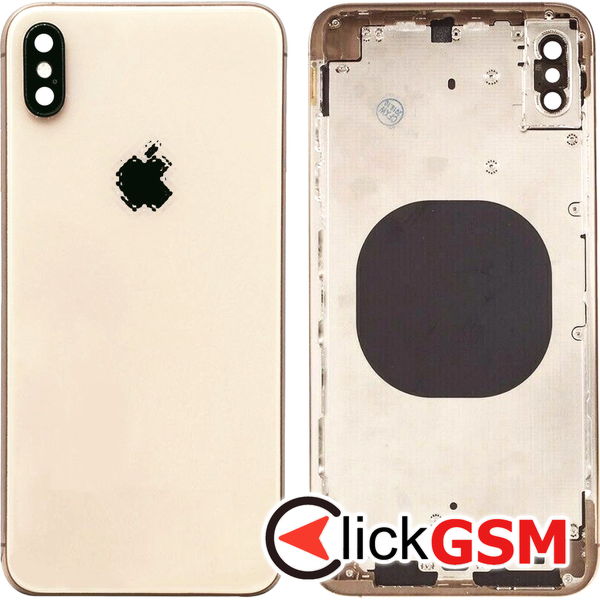 Piesa Capac Spate Auriu Apple Iphone Xs Max 45ts