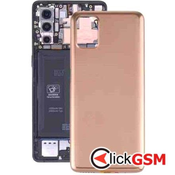 Piesa Capac Spate Auriu Motorola Moto G9 Plus X4s