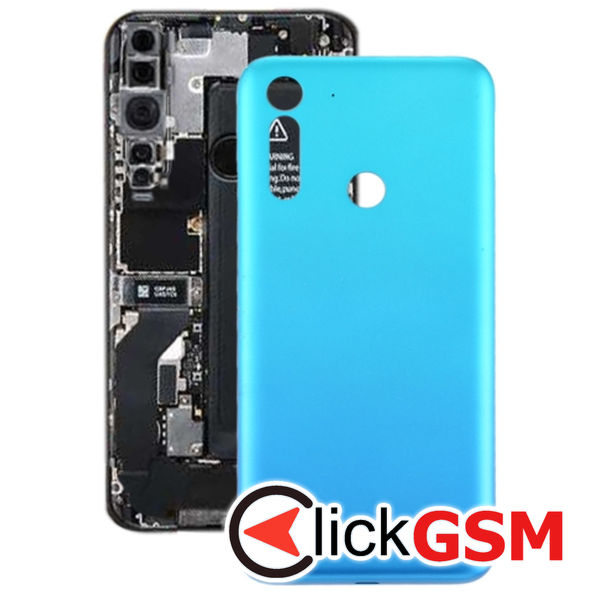 Piesa Piesa Capac Spate Baby Blue Motorola Moto G8 Power Lite 22k1