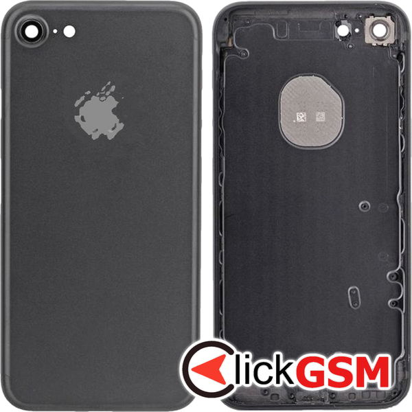 Piesa Piesa Capac Spate Black Apple Iphone 7 45ub