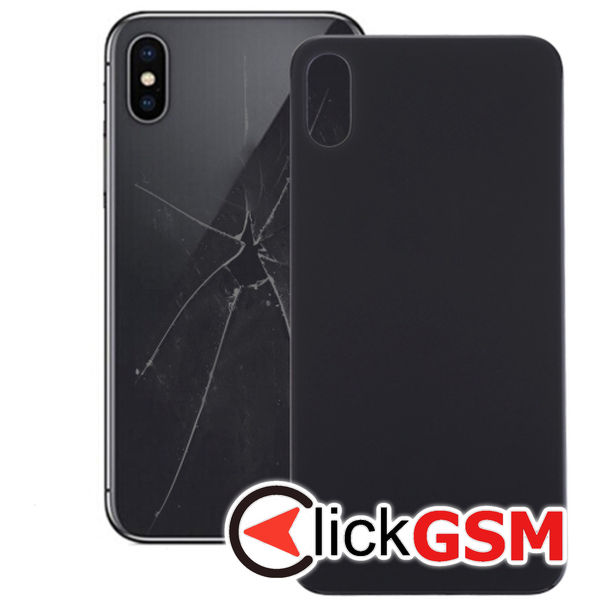 Piesa Piesa Capac Spate Black Apple Iphone X 4fxe