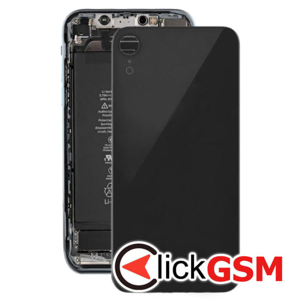 Piesa Piesa Capac Spate Black Apple Iphone Xr 4fut