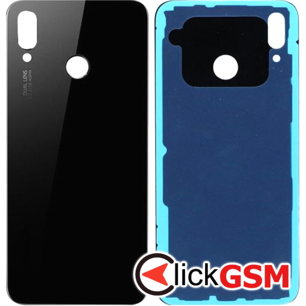 Piesa Piesa Capac Spate Black Huawei P20 Lite 44ur