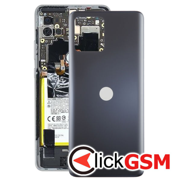 Piesa Piesa Capac Spate Black Motorola Moto G72 3f9u