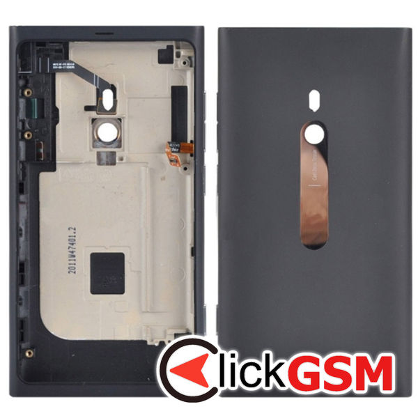 Piesa Capac Spate Black Nokia Lumia 800 4nq5