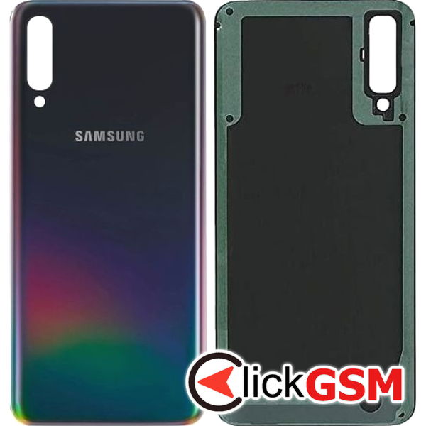 Piesa Capac Spate Black Samsung Galaxy A70 45c9