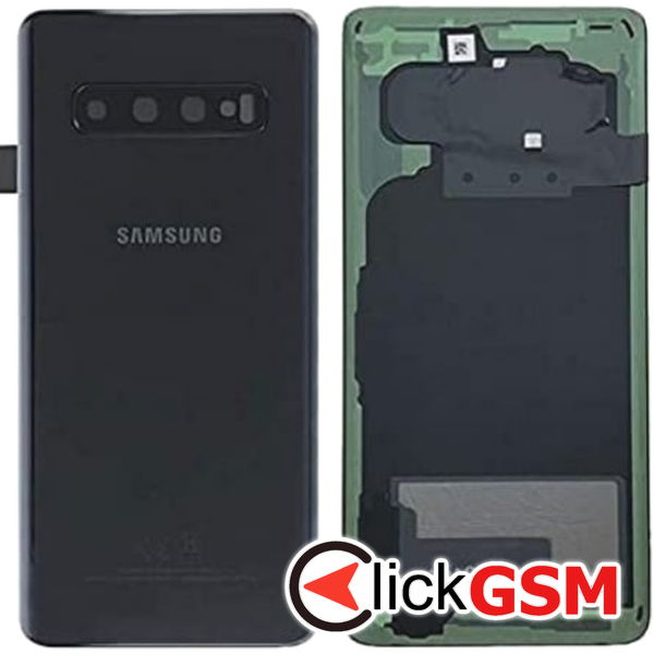 Piesa Capac Spate Black Samsung Galaxy S10 3dob