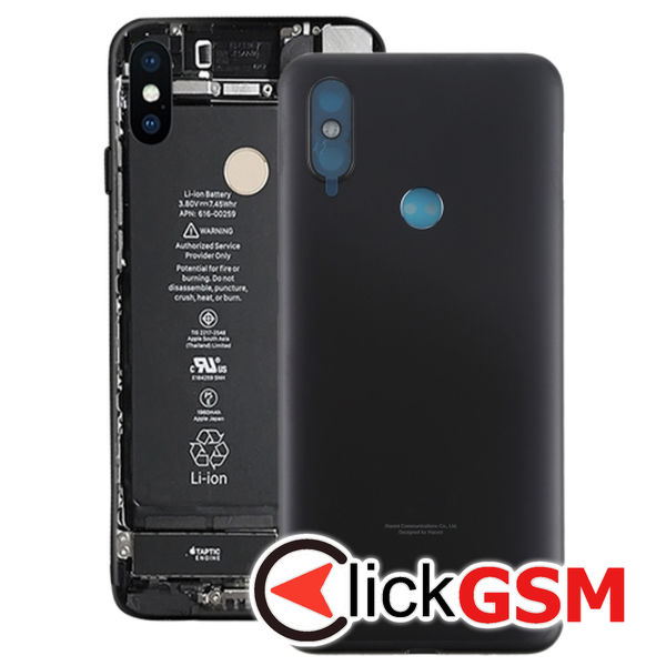 Piesa Capac Spate Black Xiaomi Mi 6x 25wd