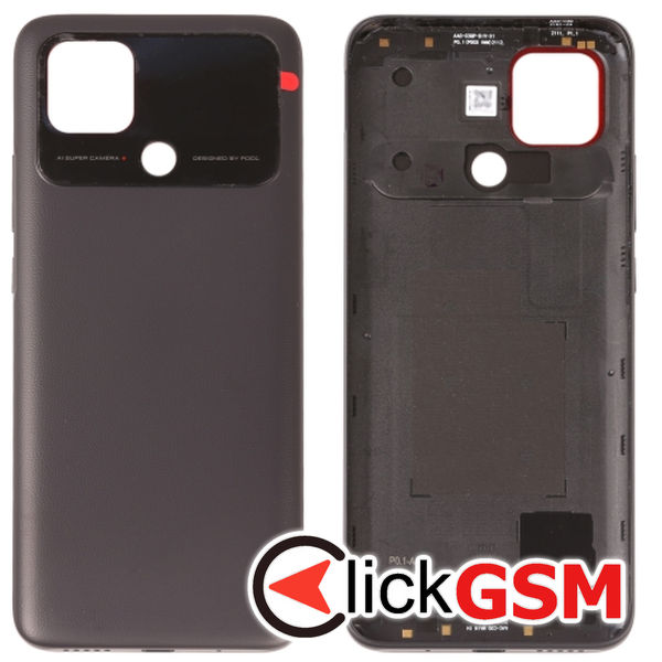 Piesa Capac Spate Black Xiaomi Poco C40 2u5w