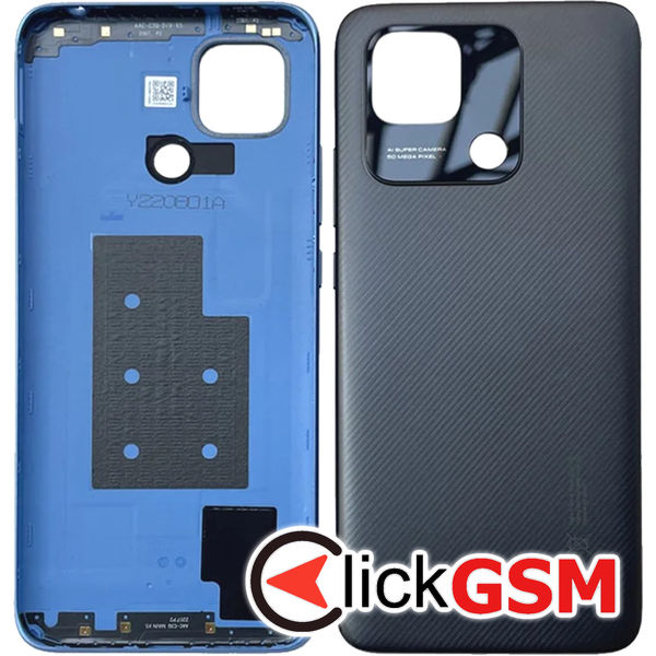 Piesa Capac Spate Black Xiaomi Redmi 10c 3hkr