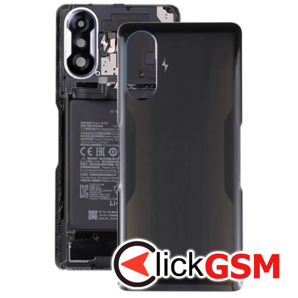 Piesa Piesa Capac Spate Black Xiaomi Redmi K40 Gaming Edition 2w54