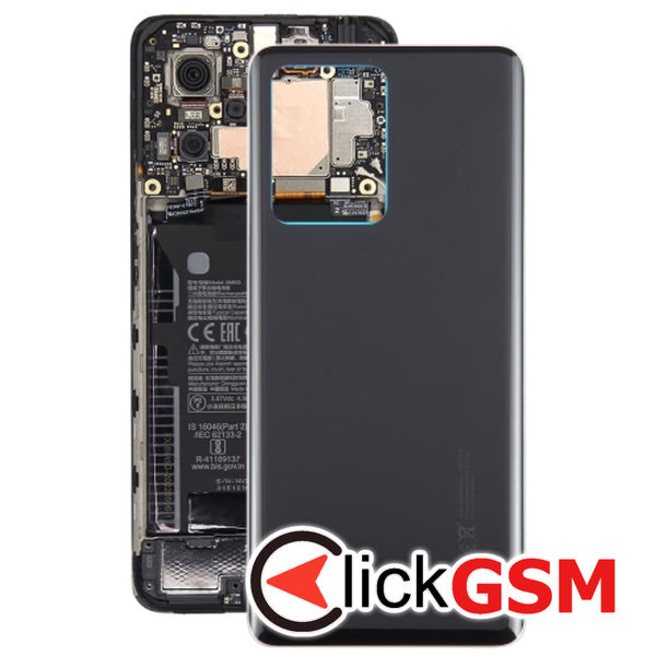 Piesa Piesa Capac Spate Black Xiaomi Redmi Note 12 Explorer 33fa