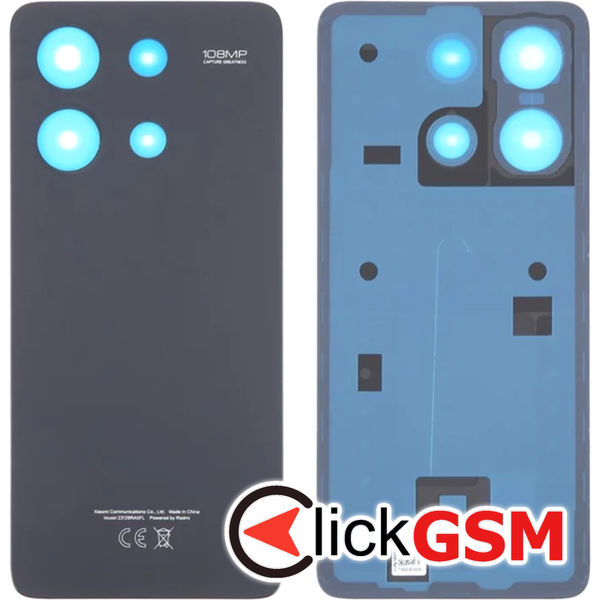 Piesa Capac Spate Black Xiaomi Redmi Note 13 4g 3fv9