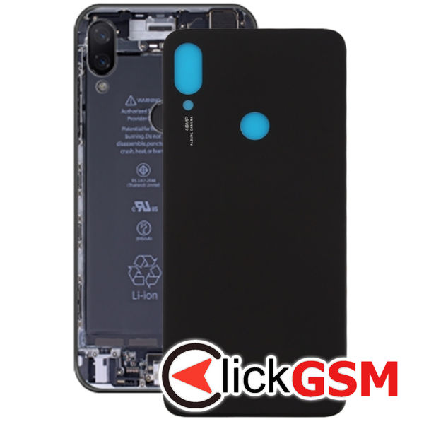 Piesa Piesa Capac Spate Black Xiaomi Redmi Note 7 25tj