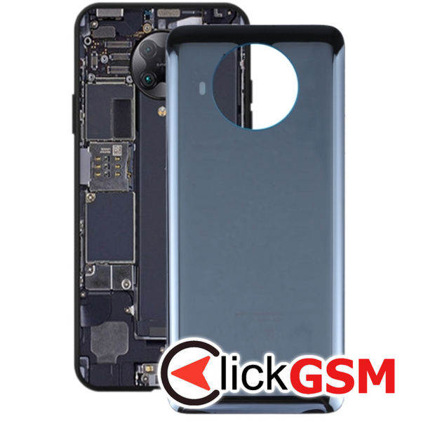 Piesa Capac Spate Black Xiaomi Redmi Note 9 Pro 5g 2u2s