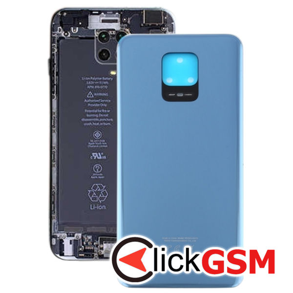 Piesa Capac Spate Black Xiaomi Redmi Note 9s 25ps