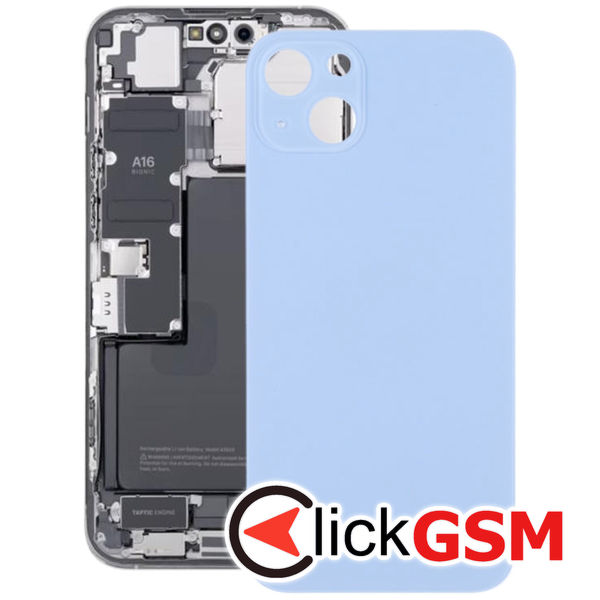 Piesa Capac Spate Blue Apple Iphone 14 4gd5