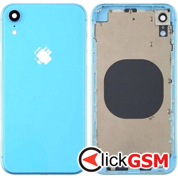 Piesa Capac Spate Blue Apple Iphone Xr 46eb