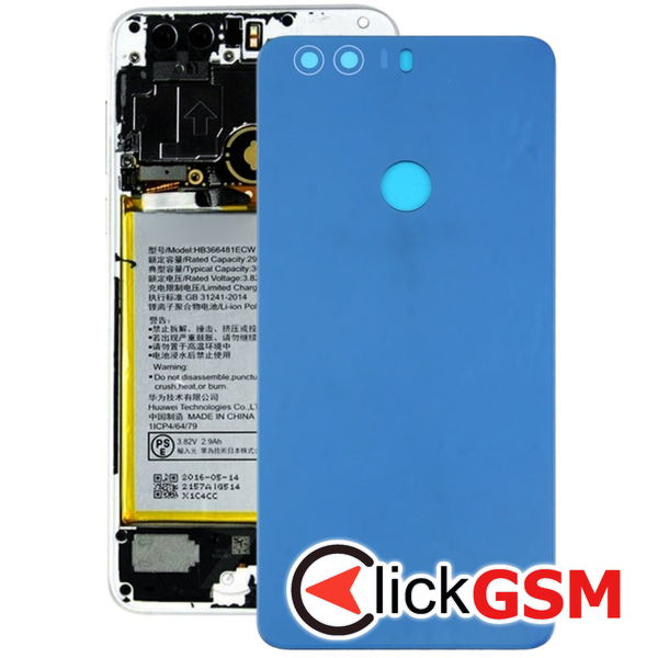 Piesa Piesa Capac Spate Blue Honor 8 2a2s