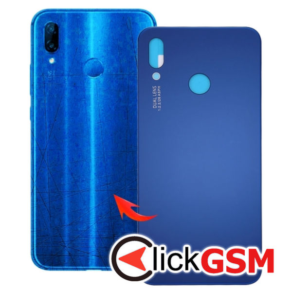 Piesa Capac Spate Blue Huawei P20 Lite 2axu