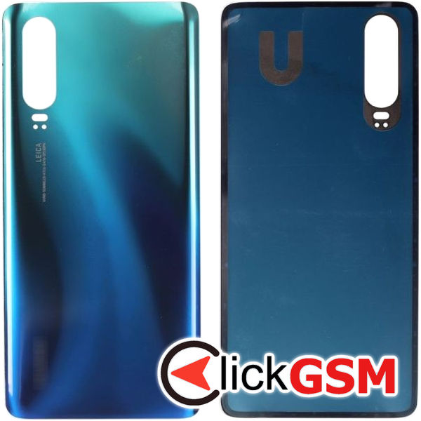 Piesa Piesa Capac Spate Blue Huawei P30 41ek