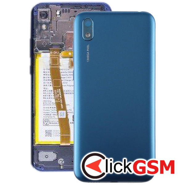 Piesa Capac Spate Blue Huawei Y5 2019 2bfh